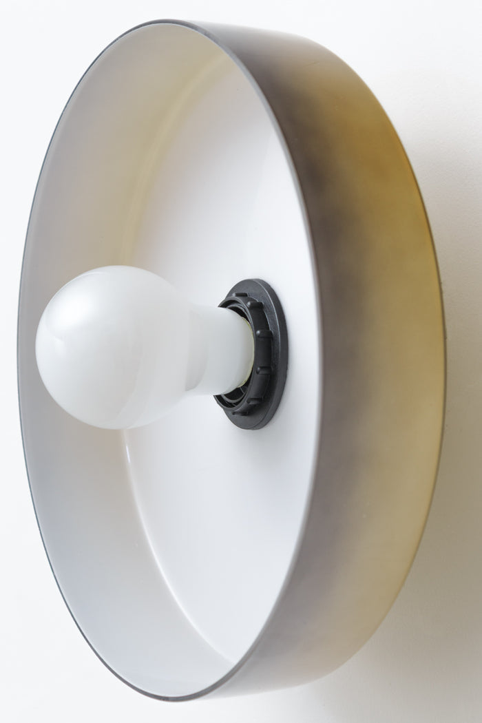 sage colour of Gambier Glass Wall Light