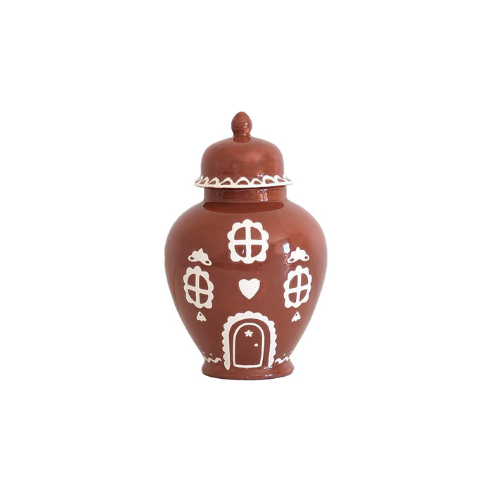 Gingerbread House Ginger Jars