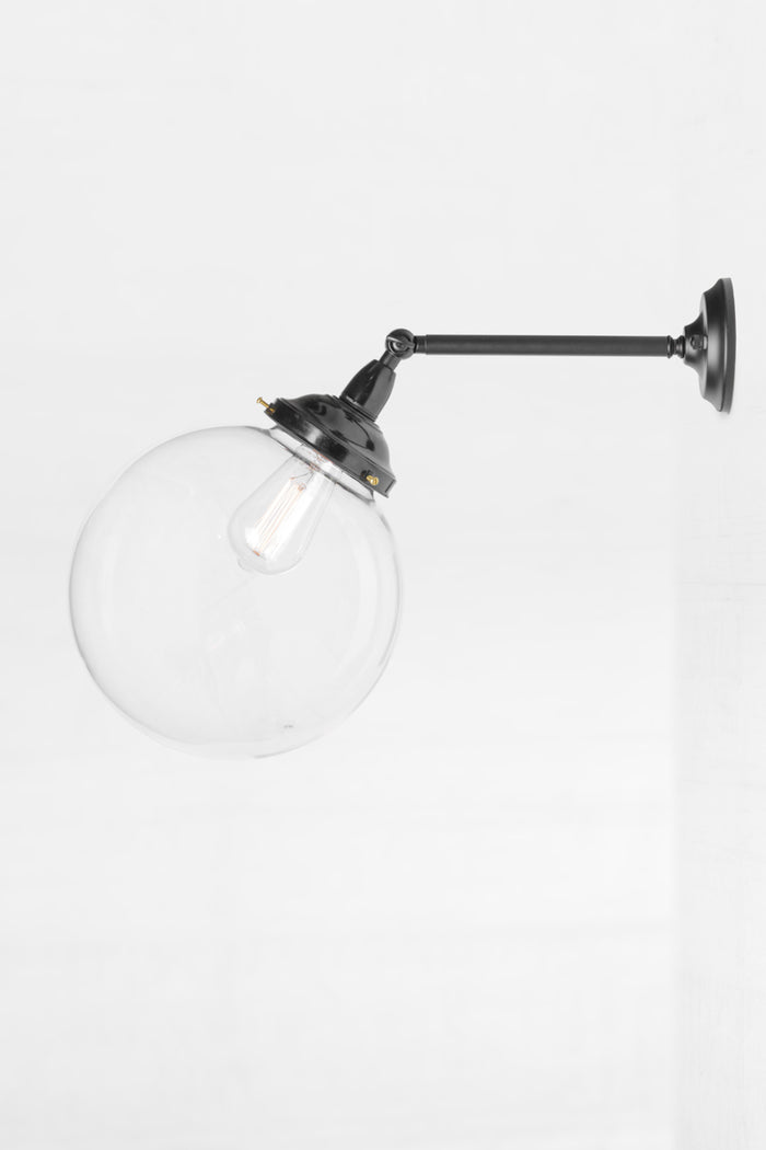 Medium / Clear / Straight Adjustable Arm
