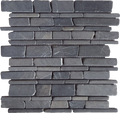 Gray Flat Stick Random Interlock