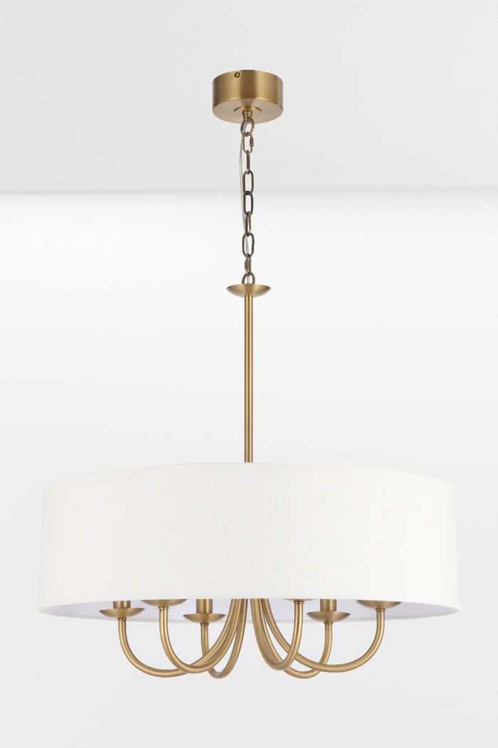 Brass / 6 Light