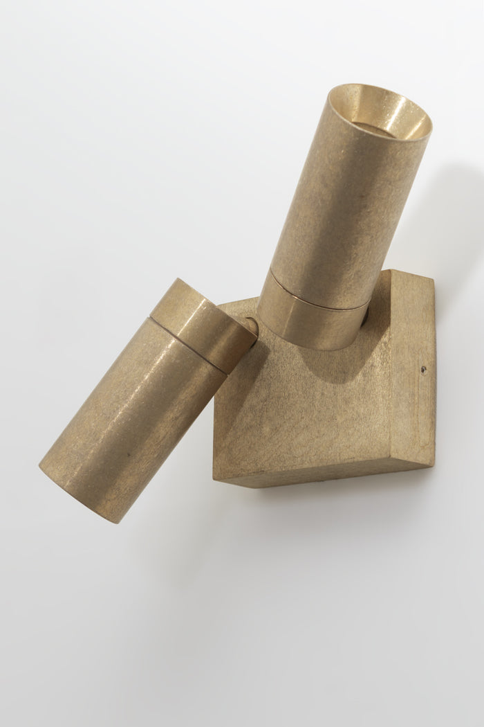 Multi-directional light with heads that a 180 degree swivel and 90 degree tilt