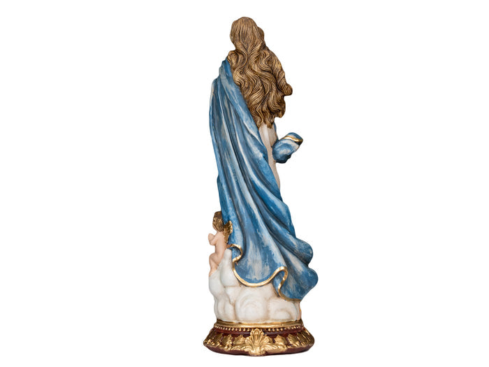 Immaculate Conception of Mary Statue 16" - Catholic Religious Figurine, Virgin Mary Home Décor