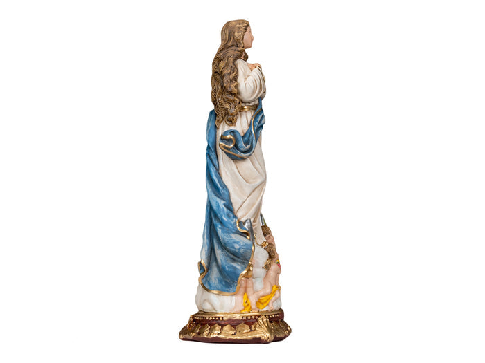 Immaculate Conception of Mary Statue 16" - Catholic Religious Figurine, Virgin Mary Home Décor