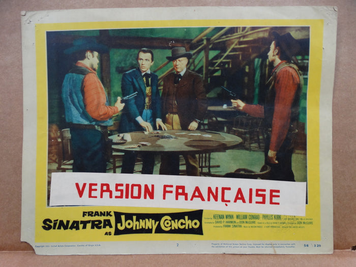 Johnny Concho Lobby Cards 1956 - Set of 8