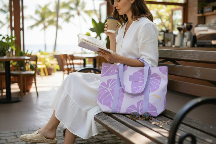 Kalo Collection Nylon Ripstop Tote and Pouch Set