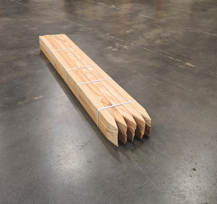 Lath Stakes - 1/2" X 2" X 48" (Yellow Pine)