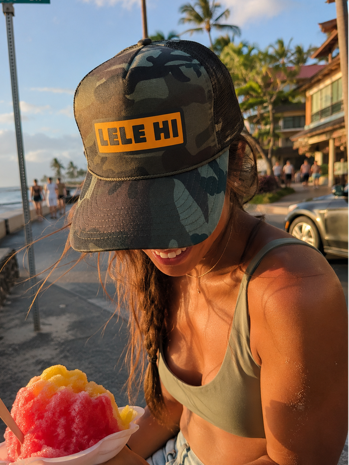 LELE HI Camo Trucker Hat