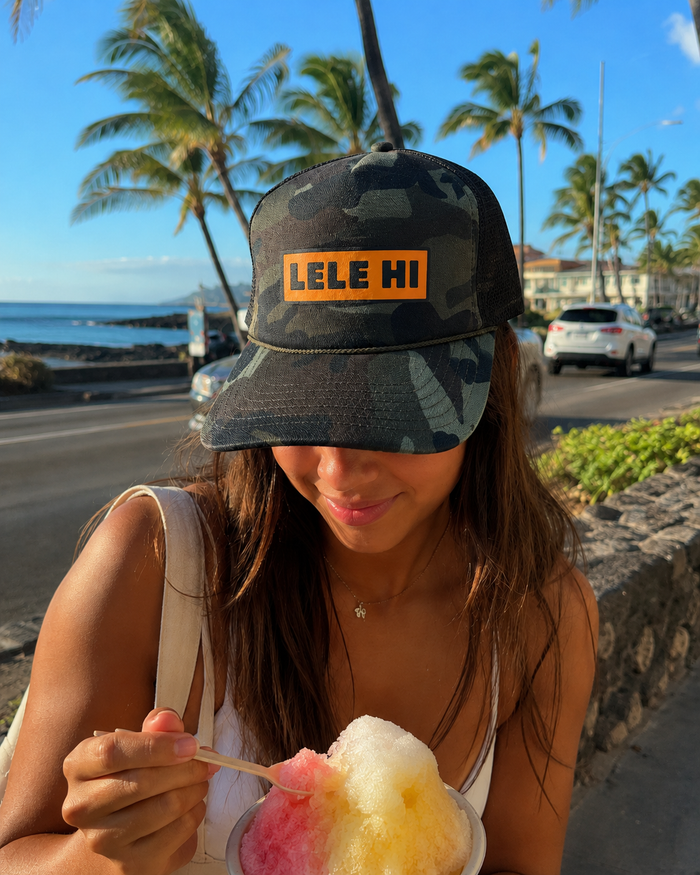LELE HI Camo Trucker Hat