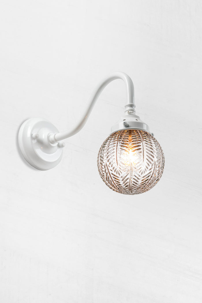 Gooseneck Arm / White