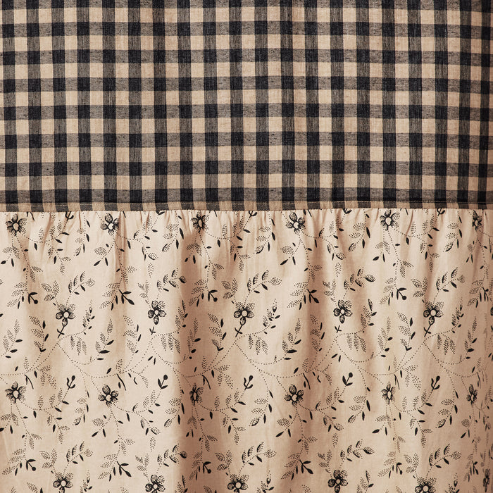 Maisie Ruffled Shower Curtain 72x72