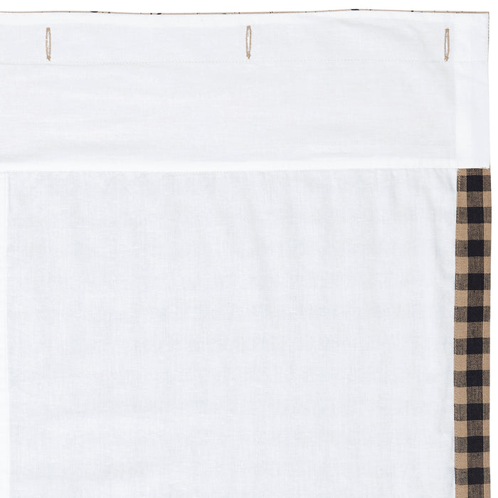 Maisie Ruffled Shower Curtain 72x72