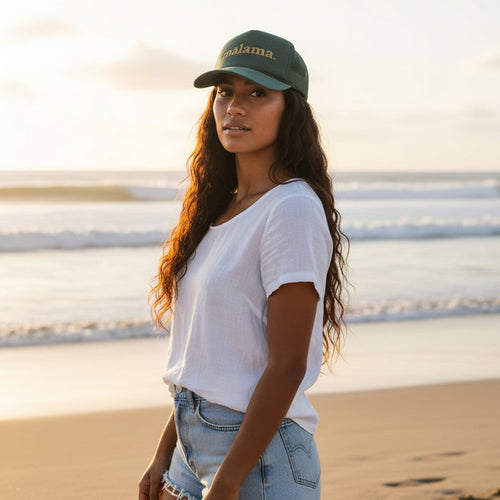 "malama" Trucker Hat