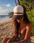 Manu Stripe Trucker Hat