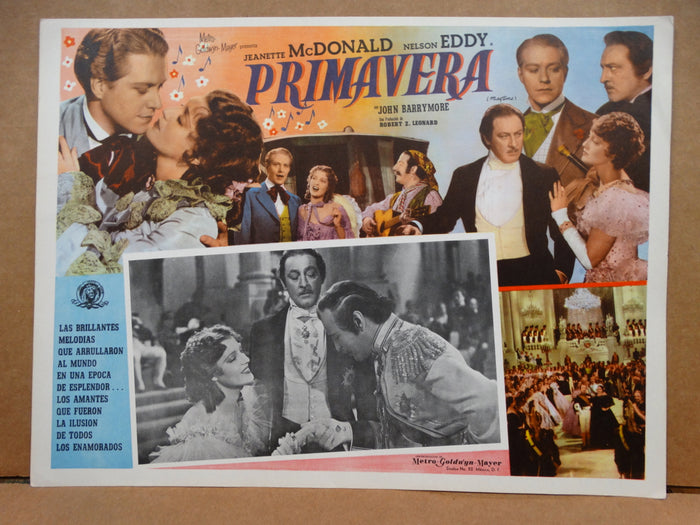 Maytime (Primavera) Lobby Cards, Set of 4
