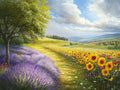 Meadow of Two Seasons
