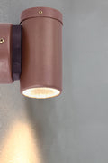 Aged brass finish
