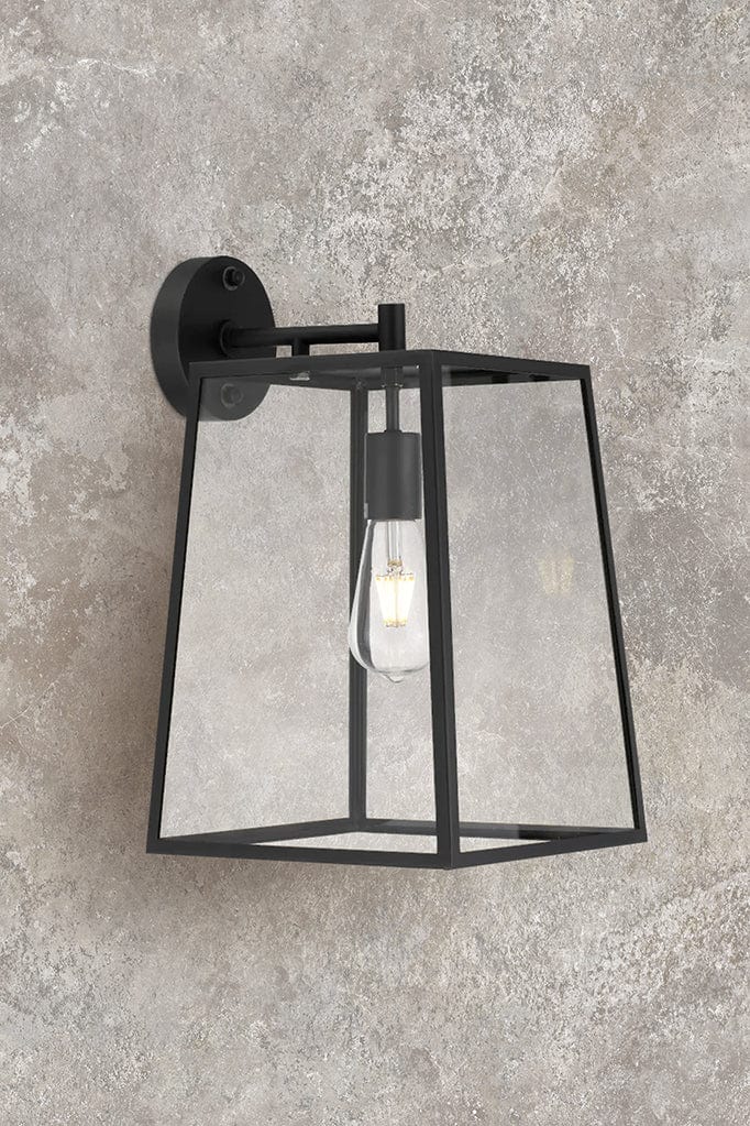 millport black wall light