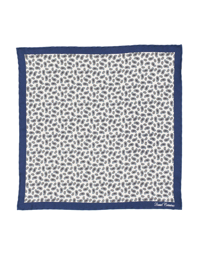 Mini Paisley Pocket Square