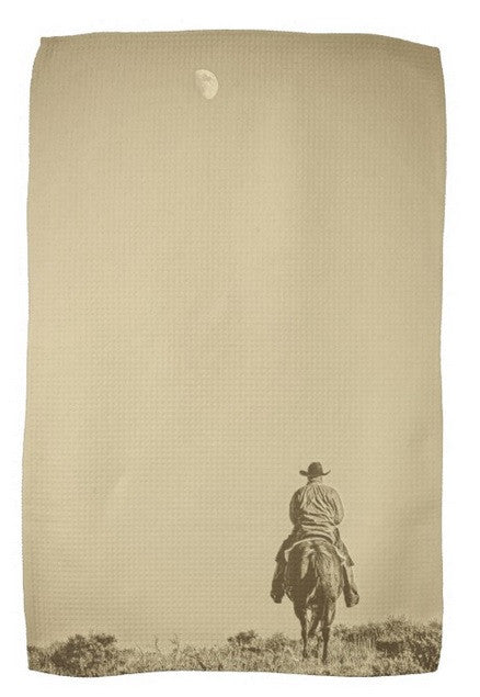 Moonrise Ride Kitchen Towel