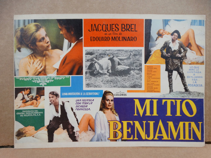 My Uncle Benjamin (Mi Tio Benjamin) 1969 Lobby Card
