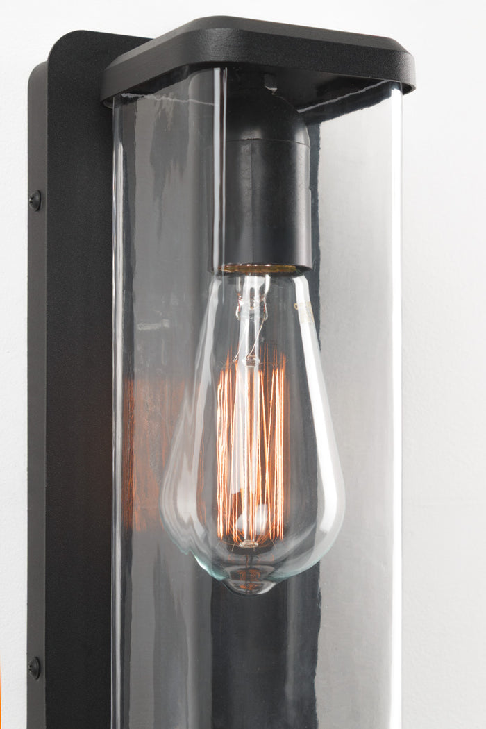 The glass shade to showcase designer bulb