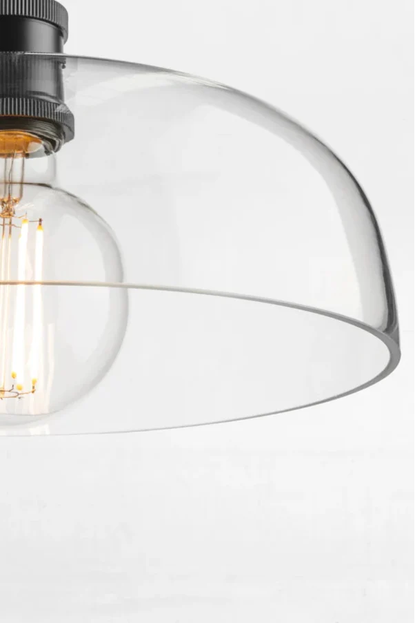 thick glass shade