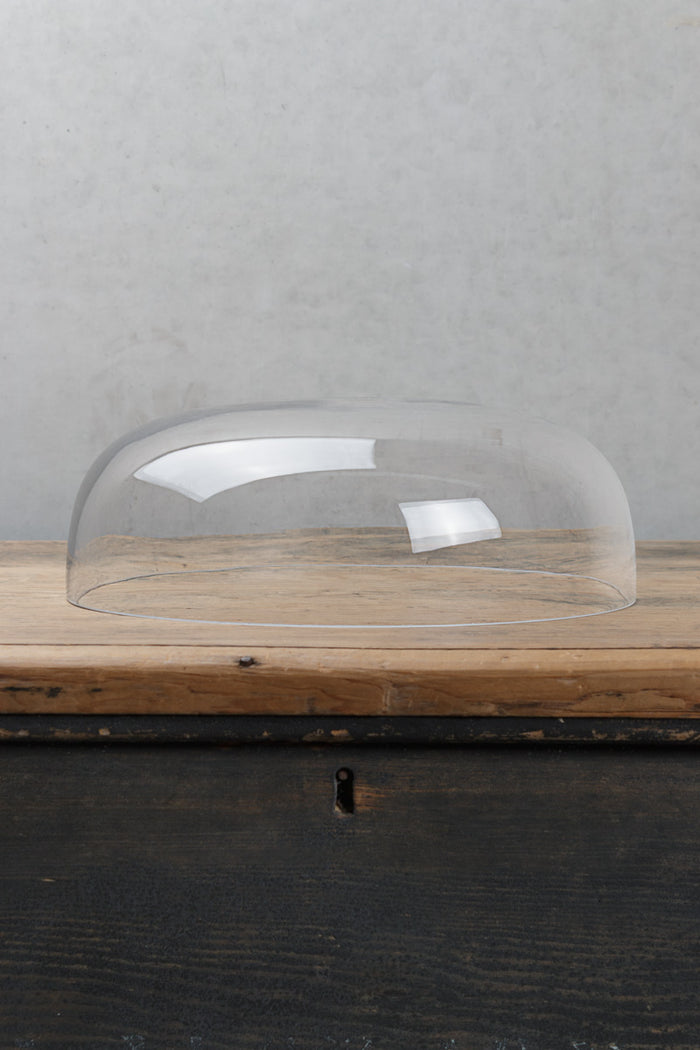 Clear glass shade
