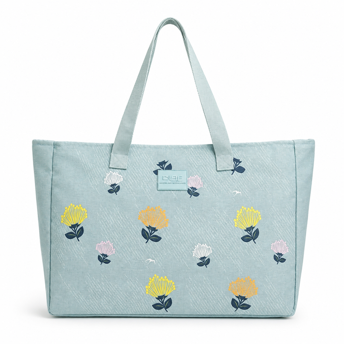 ʻŌhiʻa Lehua Collection Canvas Supah Large Tote & Pouch Set