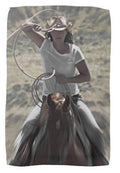 On a Rope and a Prayer Kitchen Towel