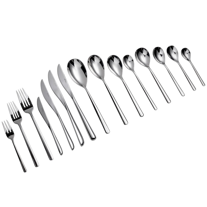 Oneida T673KSBF Quantum 7" 18/10 Stainless Steel Extra Heavy Weight Butter Knife - 12/Pack