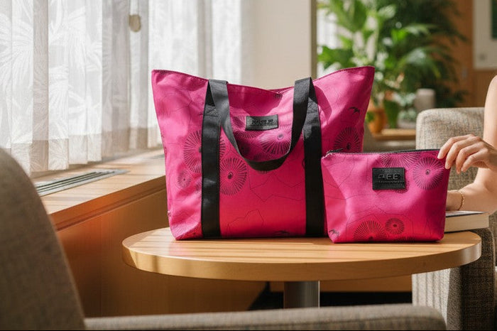 'Opihi Collection Nylon Ripstop Tote and Pouch Set