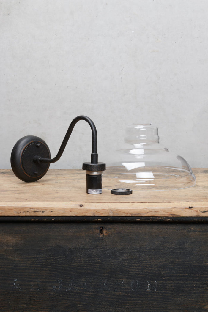 Osborne Gooseneck Exterior Wall Light trunk shot