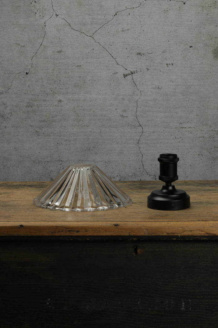 Paris Pleated Glass Ceiling Light