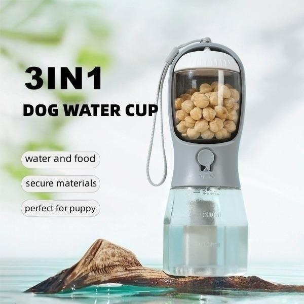 Portable Dog Water Bottle & Feeder