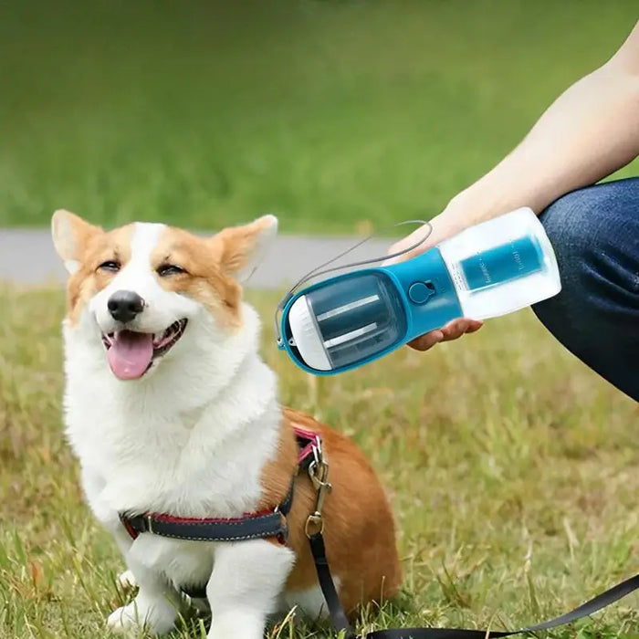 Portable Dog Water Bottle & Feeder