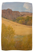 Powder River Fence Kitchen Towel