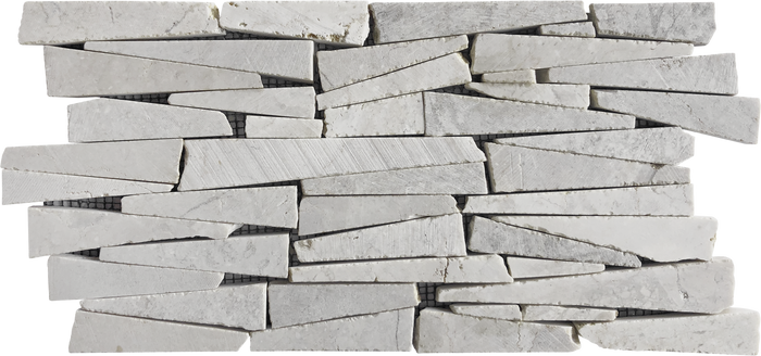 Random Interlocking White Mix
