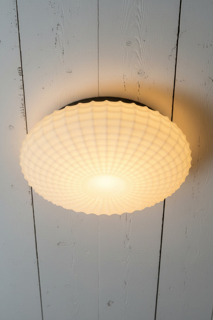 Regents Glass Ceiling Light on ceiling