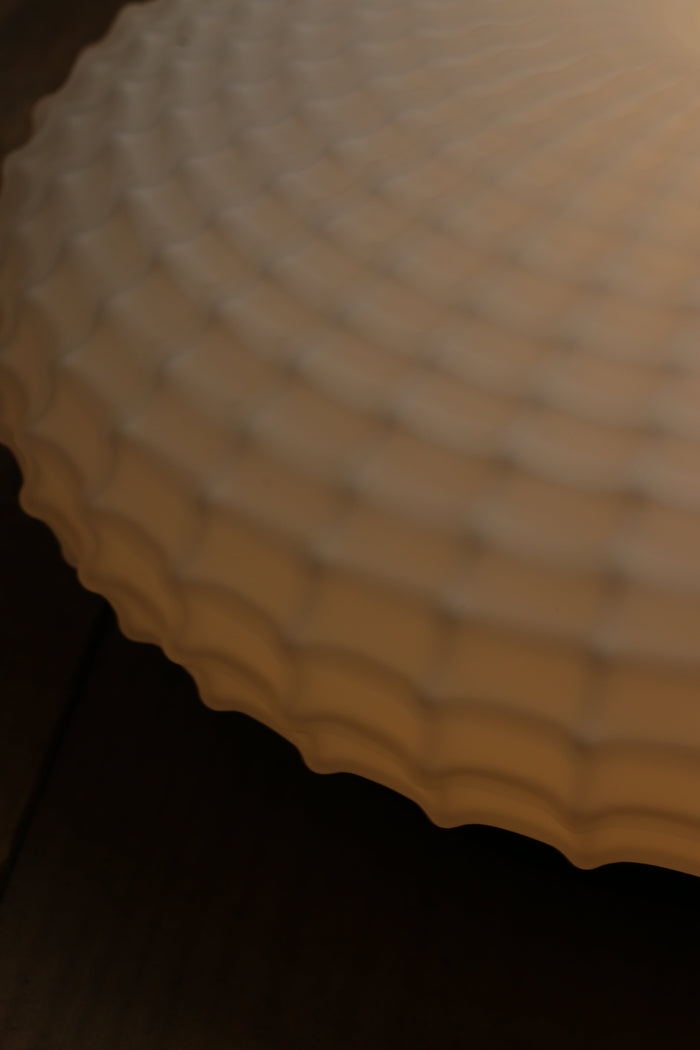 Regents Glass Ceiling Light glass details