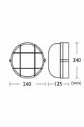 Bunker light round measurments: Large