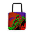 Saddle Electric Red Tote bag