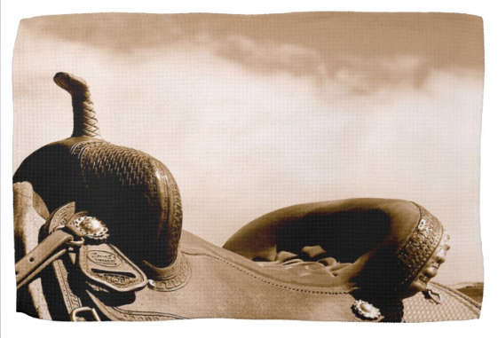 Sepia Saddle Kitchen Towel