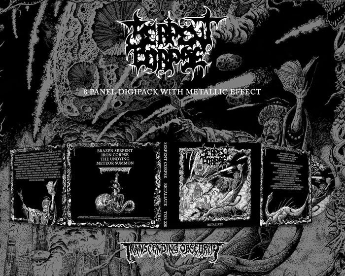 Serpent Corpse "Retaliate" Hand-numbered Edition CD