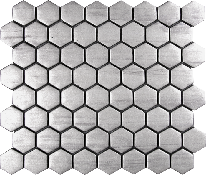 Silver Hexa Glass
