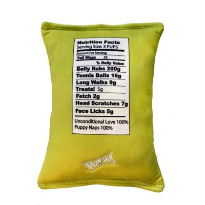 Skinny Pup Pupcorn Dog Toy Small (Double Sided)