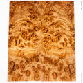 Stabilized wood oak burl panels