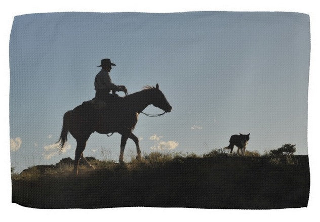 Sunset Ride Kitchen Towel