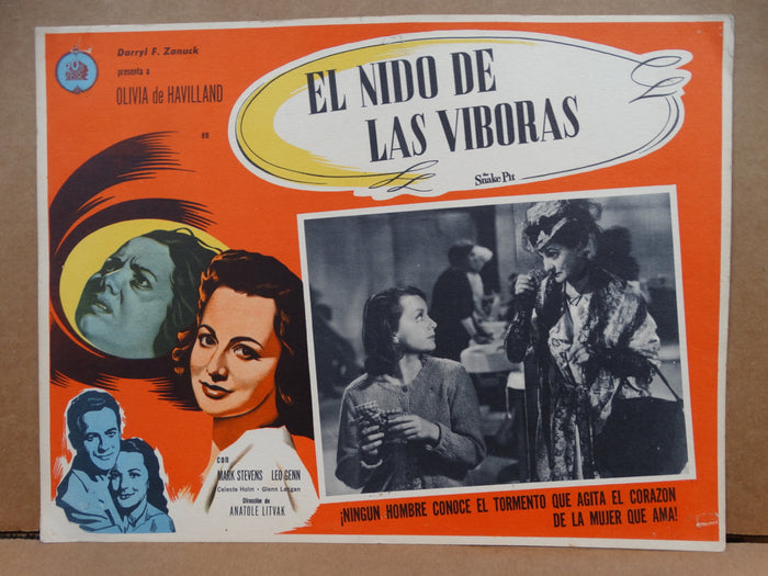 The Snake Pit (El Nido de las VIboras) Lobby Card