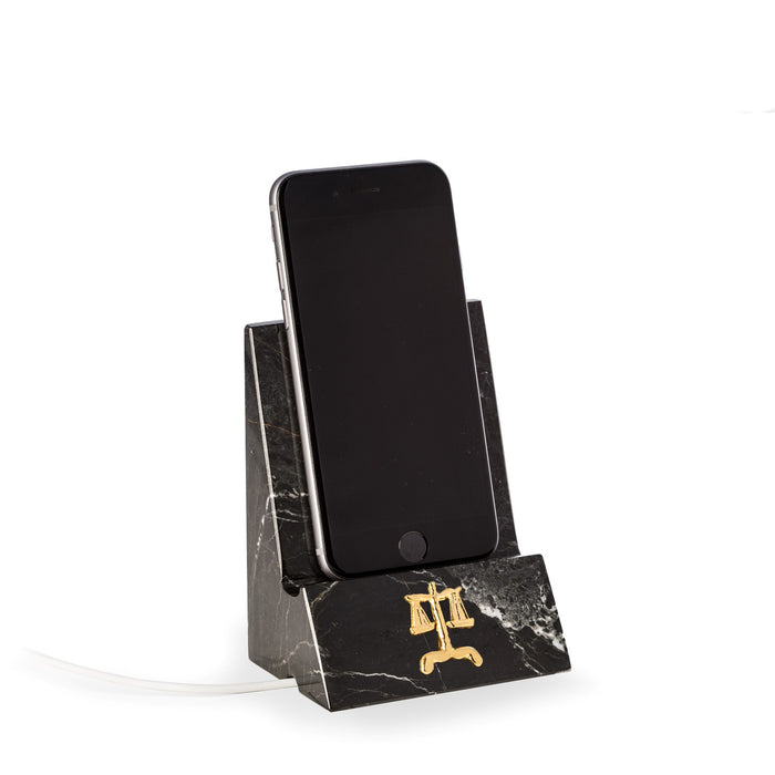 "Themis" Phone Stand- Zebra
